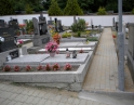 červen 2013 - Nové chodníky na hřbitově