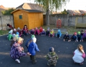říjen 2013 - Táborák s dýňovými strašidýlky