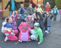 říjen 2013 - Táborák s dýňovými strašidýlky