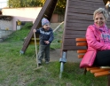 říjen 2013 - Táborák s dýňovými strašidýlky