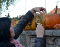 říjen 2013 - Táborák s dýňovými strašidýlky