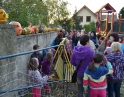 říjen 2013 - Táborák s dýňovými strašidýlky
