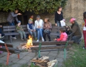 říjen 2013 - Táborák s dýňovými strašidýlky