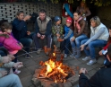 říjen 2013 - Táborák s dýňovými strašidýlky