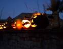 říjen 2013 - Táborák s dýňovými strašidýlky