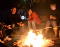 říjen 2013 - Táborák s dýňovými strašidýlky