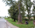 říjen 2013 - Oprava kříže na ul. Krhovické