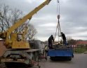 říjen 2013 - Oprava kříže na ul. Krhovické