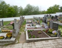 květen 2014 - Rekonstrukce chodníků na hřbitově