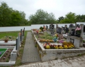 květen 2014 - Rekonstrukce chodníků na hřbitově