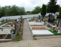 červen 2014 - rekonstrukce chodníků na hřbitově
