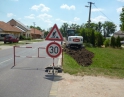 červen 2014 - zatrubnění příkopy na ul. Krhovické