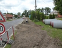 červen 2014 - zatrubnění příkopy na ul. Krhovické