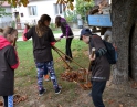 říjen 2015 - Sázení stromu mladými hasiči