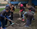 říjen 2015 - Sázení stromu mladými hasiči