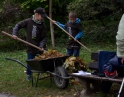 říjen 2015 - Sázení stromu mladými hasiči