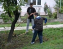 říjen 2015 - Sázení stromu mladými hasiči