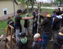 říjen 2015 - Sázení stromu mladými hasiči