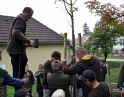 říjen 2015 - Sázení stromu mladými hasiči