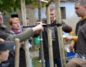 říjen 2015 - Sázení stromu mladými hasiči