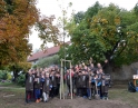 říjen 2015 - Sázení stromu mladými hasiči