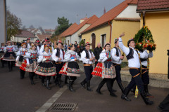 Martinské hody, průvod obcemi, hodovní zábava 7.11.2015