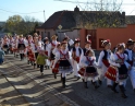 listopad 2017 - Martinské hody, sobotní průvod obcemi
