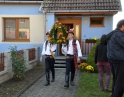 listopad 2017 - Martinské hody, sobotní průvod obcemi