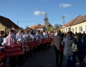 listopad 2017 - Martinské hody, sobotní průvod obcemi