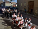 listopad 2017 - Martinské hody, sobotní průvod obcemi