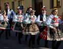 listopad 2017 - Martinské hody, sobotní průvod obcemi