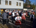 listopad 2017 - Martinské hody, sobotní průvod obcemi