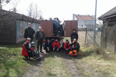 Úklid větrolamů 17.3.2019