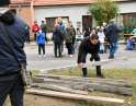 listopad 2023 - Martinské hody, stavění máje