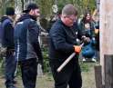 listopad 2023 - Martinské hody, stavění máje