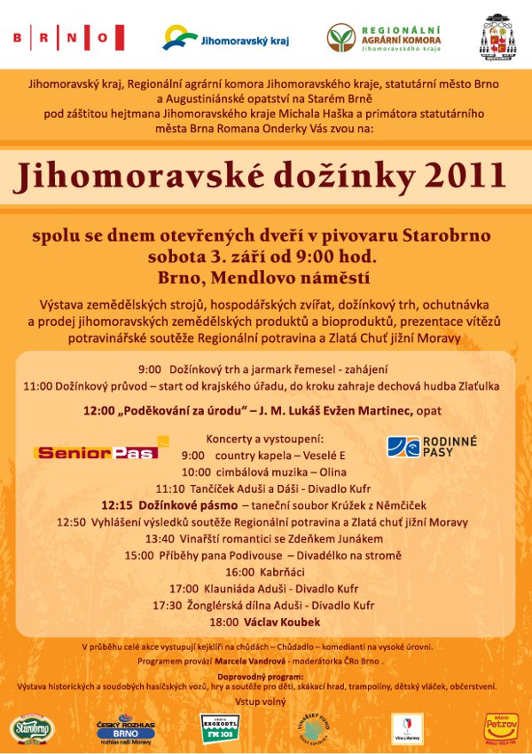 Jihomoravské dožínky 2011